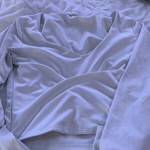 Elegant Light Purple Top